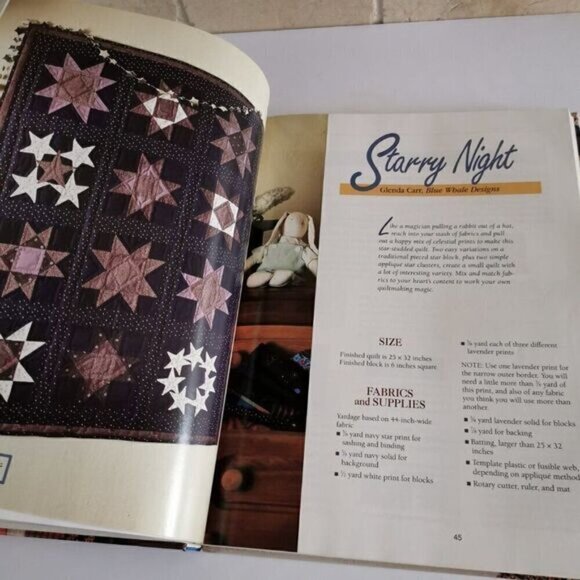 1996 Fast Fun Fabulous Quilts Book by Suzanne Nelson, Stitching Quilter Applique - Picture 8 of 10